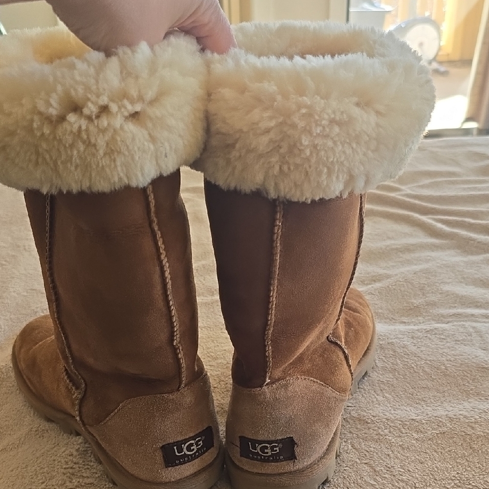 UGG Tan Sheepskin Boots